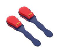 VINTORKY 1 Pair Clappers Music Castanets For Toddlers: Wooden Percussion Instruments For Kids Early Education Musical Toys For Preschool And Kindergarten