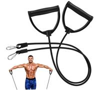 VINTORKY 1 Pair Stepper Resistance Bands Removable and Reusable Fitness Pull Ropes for Muscle Training Steppers Easy Installation with Double Buckles Portable Exercise Equipment Accessories