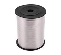VINTORKY 1 Roll 500 Yards,1/5" Silver Ribbon Curling Crimped Balloon String Shiny Metallic Roll for Wrapping Ribbon for Birthday Party Festival Art Craft Florist Flowers