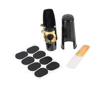 VINTORKY 1 set Alto Saxophone Flute Head Accessories Set Durable Replacement Cushions Reeds for Improved Intonation Lightweight Portable Design for Convenient Storage