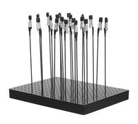 VINTORKY 1 Set Painting Stand Base and Alligator Clip Stick Set - Hobby Modeling Tools - Miniature Model Painting Holder for Airbrush Model Parts Coloring