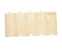 VINTORKY 1 Set Wooden Height Chart Growth Measuring Ruler for Unique Wall Decor for Nursery Classroom Track Growth for Boys Creative Design for Spaces