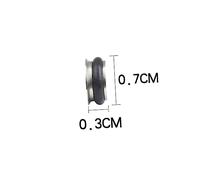 VINTORKY 10-Pack Metal Flute Hole Plugs Universal Key Plugs for Flute Repair Sturdy Accessories for Most