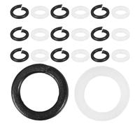 VINTORKY 10 Pairs Replaceable Tuner Spacer Washers Professional Guitar Gasket Tuning Peg Accessories for Electric and Acoustic Guitars