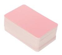VINTORKY 100 Pcs Convenient Blank Word Cards Thickened Paper Multi-Function Graffiti Cards Easy to Carry Portable Note Supply for Office School and DIY Use