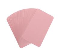 VINTORKY 1000pcs Blank Paper Business Cards, Small Index Cards Words Message Note Mini Paper Tags for DIY Present Scrapbooking, Pink