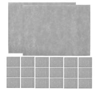 VINTORKY 100pcs Disposable Floor Mats for Cars | Automotive Floor Mats - 53 Cm/20.87 Inch Full Coverage Non-Woven Pad for Interior Car Flooring