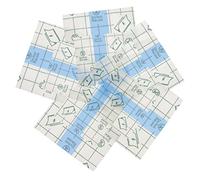 VINTORKY 100pcs Disposable Makeup Hand Palettes Film Mixing Plates for Women Liquid Foundation Eyeshadow Palette