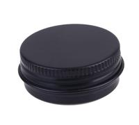 VINTORKY 10pcs Aluminium Boxes Mini Box for Makeups 20ml Lightweight Seamless Lid Closure Modern Art Beauty Design Travel Cosmetic Container