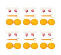 VINTORKY 10pcs Automatic Chicken Waterer Cups with 360° Water Supply, Abs Material Easy to Clean Poultry Drinking Water Equipment for Chickens and Quails