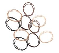 VINTORKY 10pcs Beaded Hair Ties Spiral Hair Bands Elastic Rubber Bands Thin Headband Ponytail Elastic for Women
