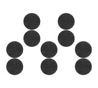 VINTORKY 10pcs Electric Foot Callus Remover Set with Black Double-Sided Pedicure Files Foot Care for Dead Skin Removal