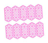 VINTORKY 10pcs Flexible Perm Rollers Hair Curlers for Women for Cold Perms and Creating Lightweight and Portable Hair Styling Tool