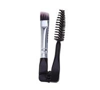 VINTORKY 10Pcs Foldable Eyebrow Brush Professional Makeup Brushes for Women Mini Spiral Eyelash Brush for Precise Eyebrow Painting Black Finish for and Use