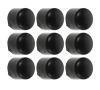 VINTORKY 10pcs Foosball Rod Plugs Plastic End Caps 8mm Replacement Football Table Accessories Foosball Machine Parts for Table Game Room Use