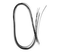 VINTORKY 10pcs Guitar Binding Strips 1650 * 6 * 1.5mm Abs Trims in Black Decorative Edging for Acoustic Classical Guitars