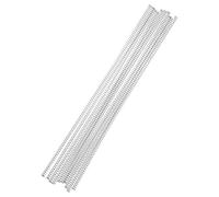 VINTORKY 10pcs Iron Compression Springs with High Resilience and Excellent Return Performance, 30cm Long Silver Metal Springs for Multi Purpose Use and Furniture Repair