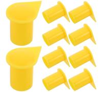 VINTORKY 10pcs Lug Nut Indicators - Wheel Lug Nut Reader Tool - 21mm Loose Warning Indicator for Commercial Fleet & Trailer Use