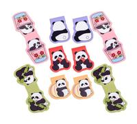 VINTORKY 10pcs Magnetic Book Markers Planner Bookmark Magnetic Page Clips Assorted Color Paperboard Magnet Reading Accessories Exquisitely Designed Convenient Decorative for Writers