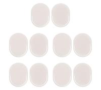 VINTORKY 10pcs Palm Combs for Men Women: Oval Shape Scalp Massager Brush, Hand Held Scrubbing Hair Brush for Home Shower, Outdoor Travel Shampooing Use