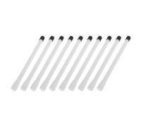 VINTORKY 10pcs Plastic Valve Stem Extension Rods for Tire Straight Extender with Simple Installation and Versatile Compatibility, 170mm White, for Inflating Tires on Vehicles