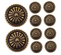 VINTORKY 10pcs Retro Suit Buttons Vintage Style Coat Buttons for Sewing Craft DIY Decoration Durable Smooth Surface Replacement