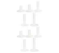 VINTORKY 10pcs Rubber Golf Tees for Mats: Unbreakable Golf Tee Holder for Driving Range, Simulator, Turf Hitting Mats - Golfer Accessories Fit Indoor & Outdoor
