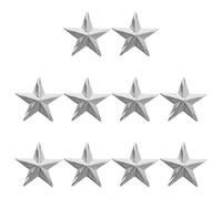 VINTORKY 10PCS Snowboard Deck Pads: Anti-Slip Triangle & Star-Shaped Studs - Metal Self Stick Ski Board Stomp Pad - Provides Extra Grip for Men Women Ski Skiing