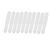 VINTORKY 10pcs Spring Loaded Toilet Paper Roller Holder Plastic Replacement Spindle Rod Paper Roll Extender for Bathroom Tissue Slip Stable Performance Multisize Compatible