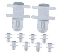 VINTORKY 10pcs Stainless Steel Cage Clip Fasteners for Rabbit Chicken Wire Cage Small Animal Locking Clips for Wire Fence and Playpen Connection
