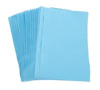 VINTORKY 125pcs Nail Art Pad Manicure Pad Disposable Nail Desk Mat Blue Table Mats