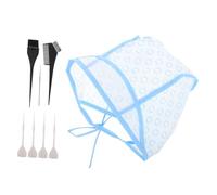 VINTORKY 12pc Hair Coloring Kit Highlighting Cap Hair Highlights Kit for Home Salon Adjustable Frosting Cap