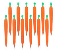 VINTORKY 12pcs Carrot Mechanical Pencil: Cartoon Writing Pencil - Creative Student Stationery Children Brithday Present School Prize