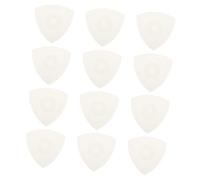 VINTORKY 12pcs Creative and Practical Nylon Ukulele Picks Anti-slip Plectrums for Da Ruan and Ukulele Lightweight and Musical Instrument Accessories