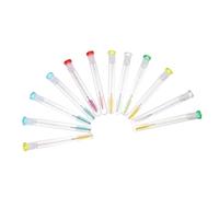 VINTORKY 12pcs Eyelash Brush with Tubes Spiral Mascara Wands for Eyebrow and Eyelash Application Convenient and Portable Makeup Tools for Beauty Enthusiasts