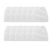 VINTORKY 12pcs Nail Dust Machine Bags Nail Art Manicure Dust Pouches Non-woven Material for Vacuum Cleaner Suitable for Salon Use