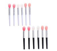 VINTORKY 12pcs Silicone Lip Makeup Brush Micro Applicator Brushes for Artist Essentials Blending for Cosmetics Small Lipstick Gloss Applicator Lip Mask