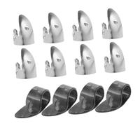 VINTORKY 12pcs Thick Guitar Picks for Electric Acoustic Guitar Finger Picks Thumb Accessories Bulk