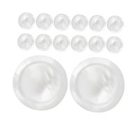 VINTORKY 15pcs Small Shell Accessory Button Valve Set Finger Button Caps Trumpet Parts for Trumpet Finger Valve Replacements