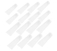 VINTORKY 16pcs Refillable Squeeze Cream Sample Tubes Portable Cosmetic Containers for Travel Skincare and Toiletries Includes Each