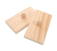 VINTORKY 1pair Boys and Girls Wooden Sand Block Percussion Instrument Educational Musical Toy for Rhythm Training Coordination Development and Creative Exploration for Early Music Education