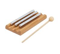 VINTORKY 1pc Boys and Girls Musical Percussion Instrument Educational Sound Tube Toy for Develops Music Talents Listening Skills Material Wood Color