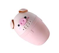 VINTORKY 1PC Cartoon Pig Bathing Water Ladle Multi Purpose Scoop for Shower Garden Durable Watering Tool Cute Design to Engage for Bath Plant Care Pink