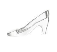 VINTORKY 1Pc Transparent Crystal High Heel Shoe Adornment Decorative Mini Shoe Ornament for Home Decor Craftsmanship Realistic Design for Women