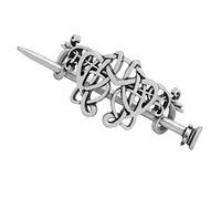 VINTORKY 1pc Viking Retro Hairpin Alloy Hair Accessory for Women for Casual Outings Parties and Celebrations Vintage Design to Hairstyle