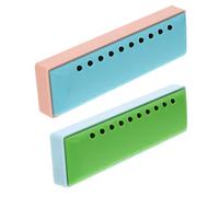 VINTORKY 1Set 10 20 Harmonica Tones Blues Mouth Organ with Storage Case Lightweight and Durable Music Instrument for Beginners and Young Musicians