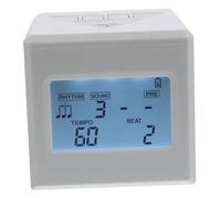 VINTORKY 1Set Digital Metronome Tuner Versatile Beat Metronome for Guitar Piano Violin Ukulele Compact Design with LCD Display for Easy Use and Portability