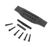VINTORKY 1set Guitar Bridge Saddle and Nut Bridge Kit Acoustic Guitar Repair Tools Accessories for Improved Sound Quality Easy Replacement for String Anchoring