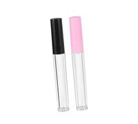 VINTORKY 2.5ml Lip Subpackaging Bottles 10pcs Empty Lip Tubes Color Lids for Travel Lip Products
