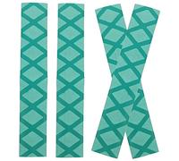 VINTORKY 2 Pairs of Anti-slip Drumstick Grips Made from Irradiation Cross-linked Polyethylene with Repeatable Water Washing, Comfortable Drum Stick Covers for Drum Players Practice